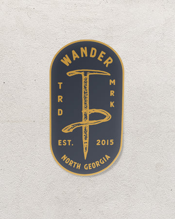 The Mountaineer Sticker